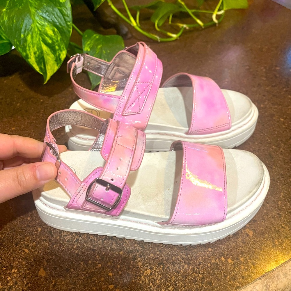 Pink sandals